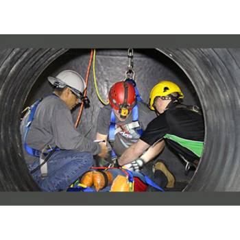 Treinamento de Espaço Confinado em Água Azul - Guarulhos